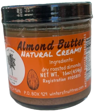 Almond Butter Natural Creamy by Winters Fruit Tree