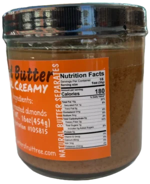 Almond Butter Natural Creamy by Winters Fruit Tree