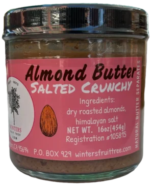 Almond Butter Salted Crunchy by Winters Fruit Tree