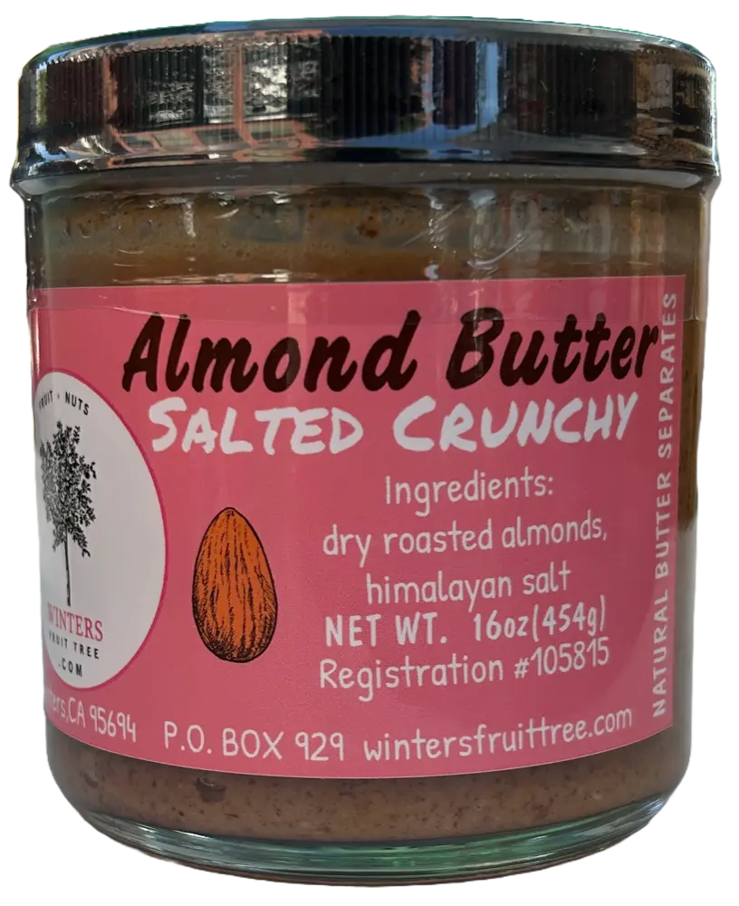 Almond Butter Salted Crunchy by Winters Fruit Tree
