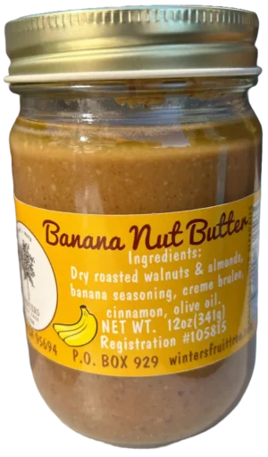 Banana Nut Butter - Front Banana Nut Butter by Winters Fruit Tree