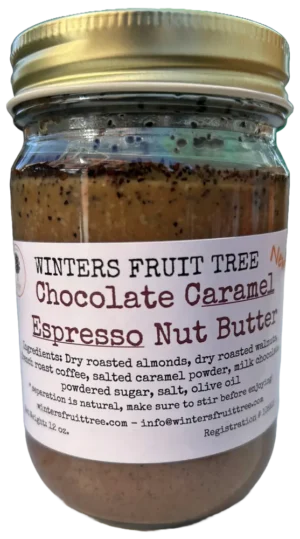 Chocolate Caramel Espresso Nut Butter by Winters Fruit Tree