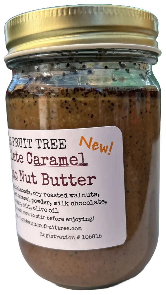 Chocolate Caramel Espresso Nut Butter by Winters Fruit Tree