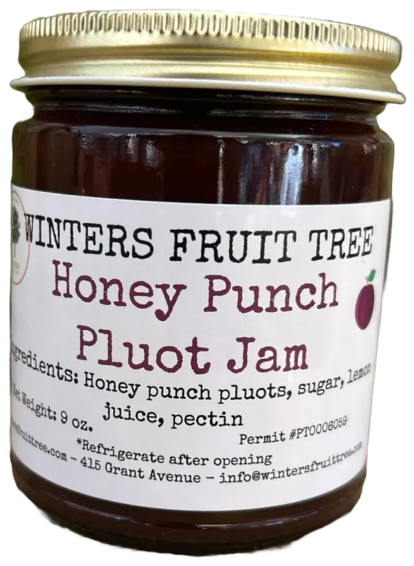 Honey Punch Pluot Jam by Winters Fruit Tree
