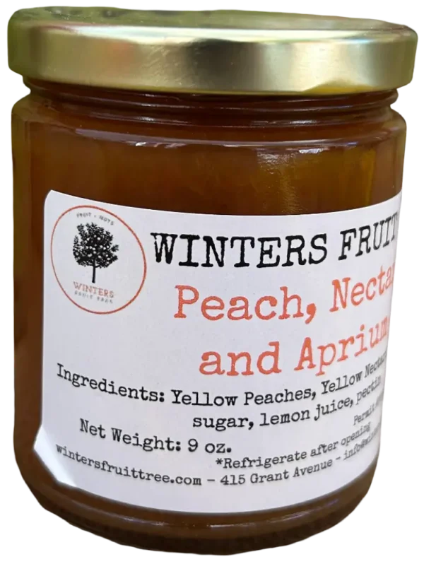 Peach, Nectarine, and Aprium Jam by Winters Fruit Tree