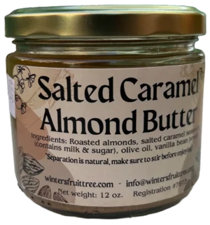 Salted Caramel Almond Butter by Winters Fruit Tree