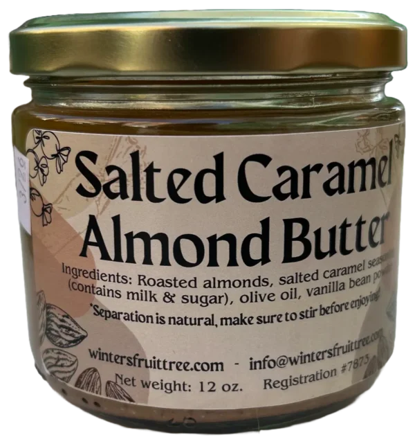 Salted Caramel Almond Butter by Winters Fruit Tree