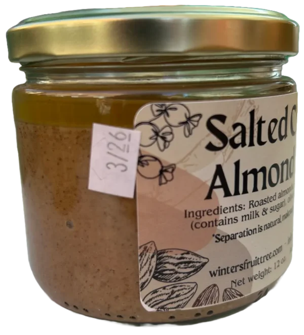 Salted Caramel Almond Butter by Winters Fruit Tree