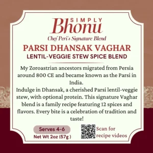 Specialty Spice Blend - Dhansak Stew by Simply Bhonu