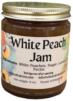 White Peach Jam by Winters Fruit Tree