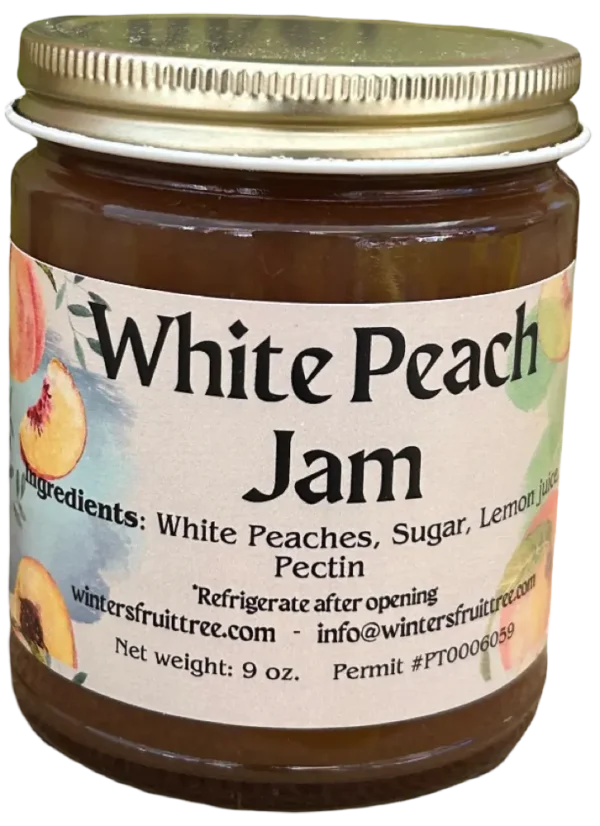 White Peach Jam by Winters Fruit Tree