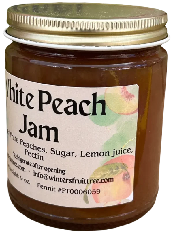 White Peach Jam by Winters Fruit Tree