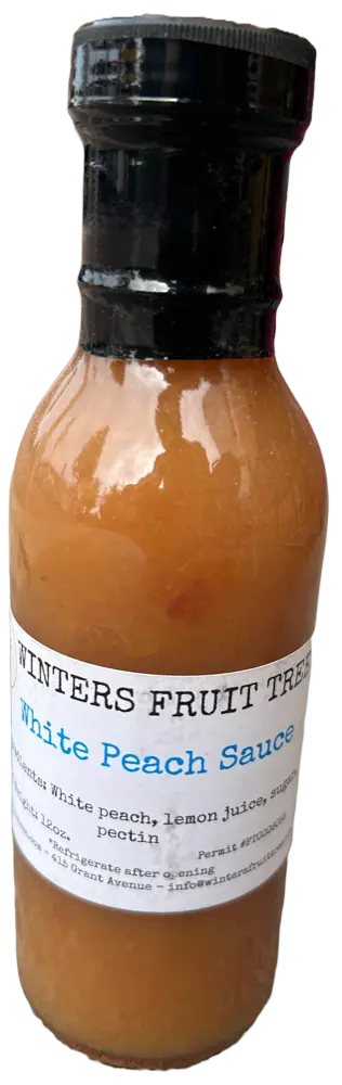 White Peach Sauce by Winters Fruit Tree