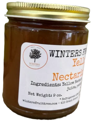 Yellow Nectarine Jam - Left Yellow Nectarine Jam by Winters Fruit Tree