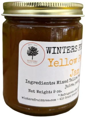 Yellow Peach Jam - Left Yellow Peach Jam by Winters Fruit Tree