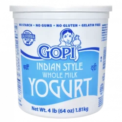 Indian Style Whole Milk Yogurt by Gopi