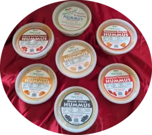 Zen Batch - Habanero Red Bell Hummus (Mild, Medium) by Olety's Foods