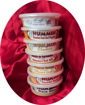 Zen Batch - Habanero Red Bell Hummus (Mild, Medium) by Olety's Foods