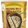 Brown_Rice_Dosa_Batter-Front Brown Rice Dosa Batter by Shastha Foods