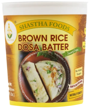 Brown_Rice_Dosa_Batter-Front Brown Rice Dosa Batter by Shastha Foods