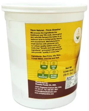 Foxtail Millet Idly Batter by Shastha Foods