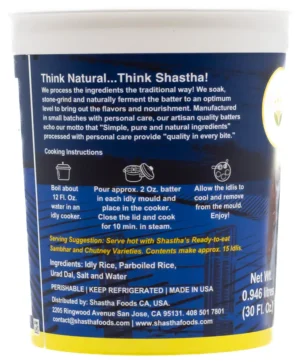 Idli Batter by Shastha Foods