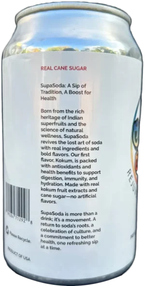 Kokum Soda (Regular) by SupaSoda