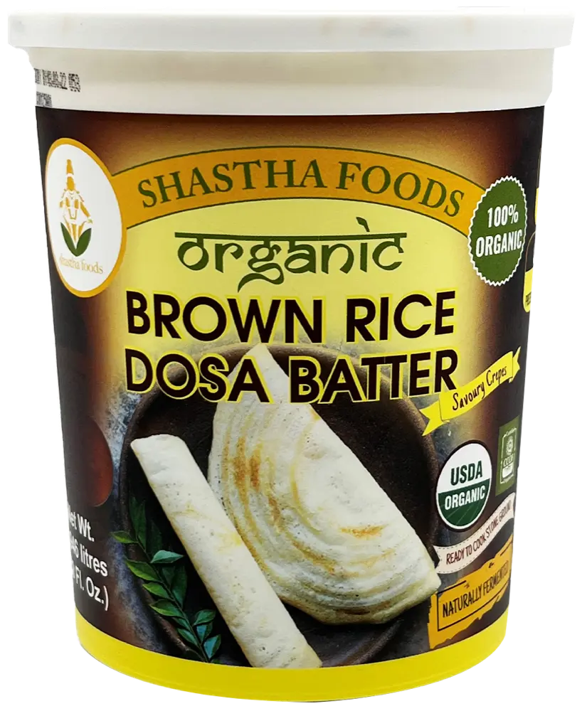 Organic Brown Rice Dosa Batter by Shastha Foods
