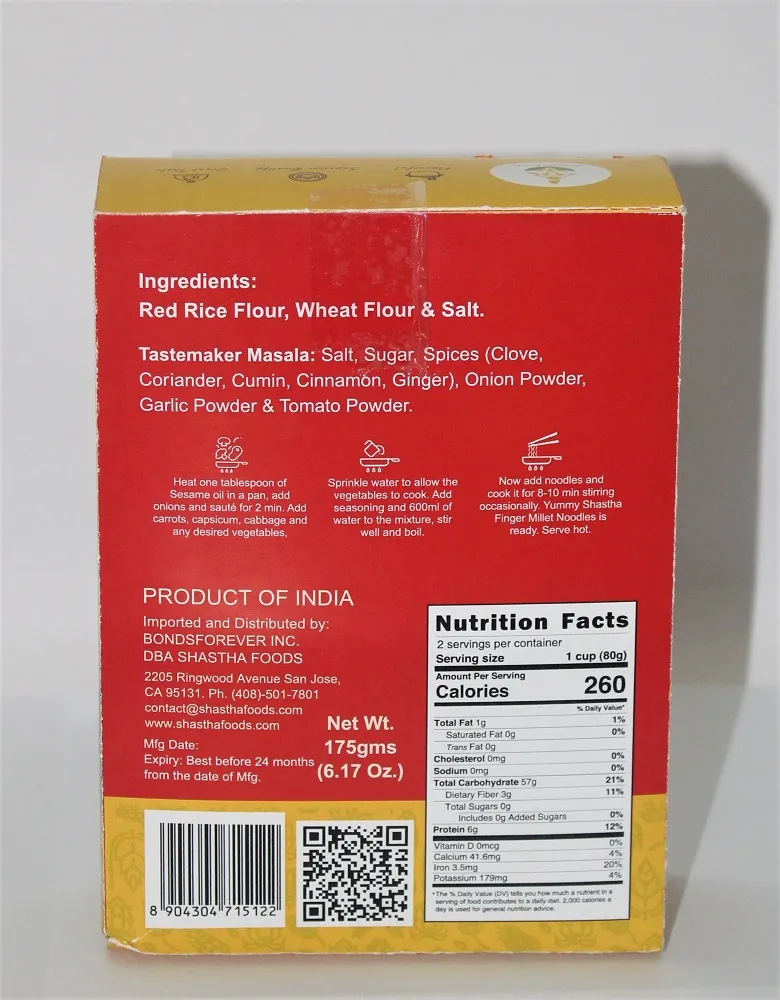 Red Rice Noodles by Shastha Foods - Image 3