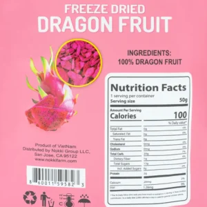 Freeze-Dried Red Dragon Fruit by Nokki Farm