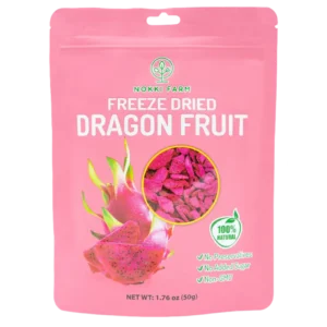 Freeze-Dried Red Dragon Fruit by Nokki Farm