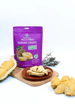 Freeze-Dried Durian (the King of Fruits) Crisps by Nokki Farm