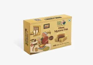 Ghee Mysore Pak by Sweet Karam Coffee