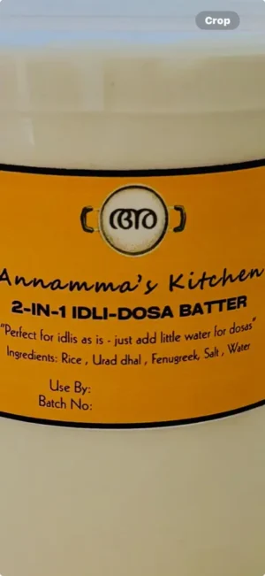 2-in-1 Idli-Dosa Batter by Annamma's Kitchen