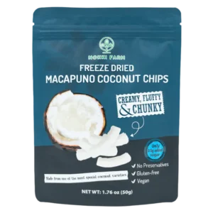 Freeze-Dried Macapuno Coconut Chips by Nokki Farm