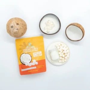 Freeze-Dried Macapuno Coconut Yogurt Cubes by Nokki Farm