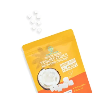 Freeze-Dried Macapuno Coconut Yogurt Cubes by Nokki Farm