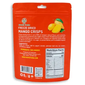 Mango_Product_Back Freeze-Dried Mango Crisps by Nokki Farm