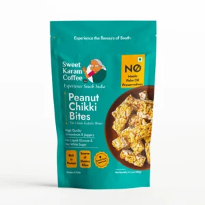 Peanut Chikki Bites by Sweet Karam Coffee