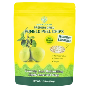 Premium Dried Pomelo Peel Chips by Nokki Farm