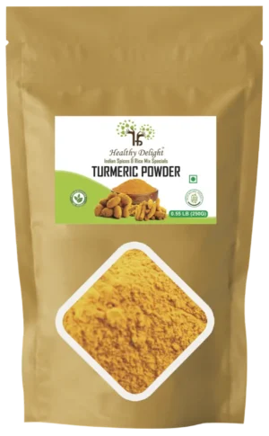 Turmeric Powder - Front Turmeric Powder by Healthy Delight