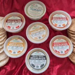 Buy 2 Hummus & Get 1 Pita Bread (6 pack) Free! by Olety's Foods