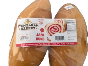 Jam Buns by Iyengaran Bakery