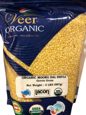 MoongDalDhulli2lb Veer Organic Moong Dal Dhulli