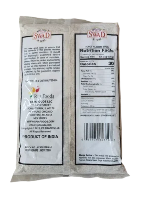 Swad Ragi (Finger Millet) Flour 28 oz