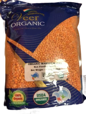 Veer Organic Masoor Malka Dal