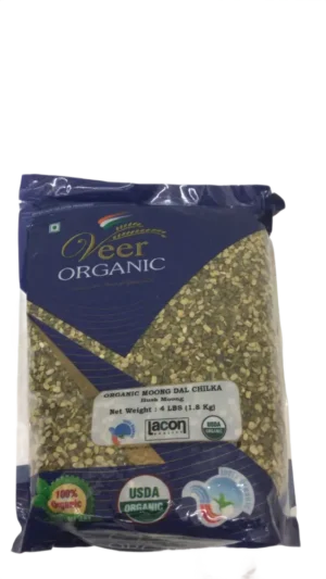 Veer Organic Moong Dal Chilka