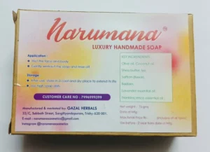 Kesar Badam Soap by Narumana