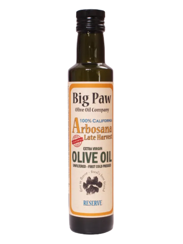 Arbosana Late Harvest Extra Virgin Olive Oil (GOLD MEDAL WINNER)