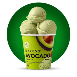 Avocado Ice Cream by Mavens Creamery